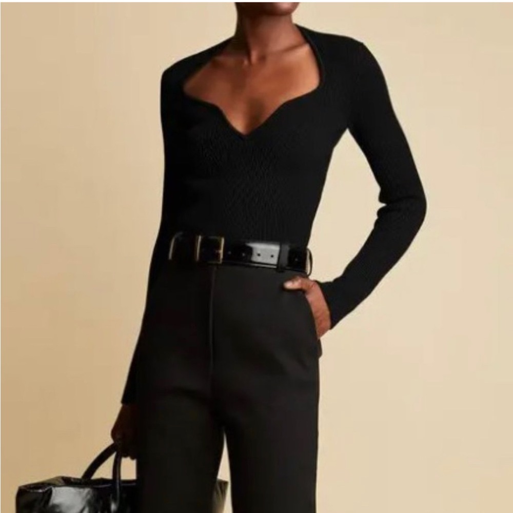 **SOLD** Khaite Kirah knit sweater top - Size M